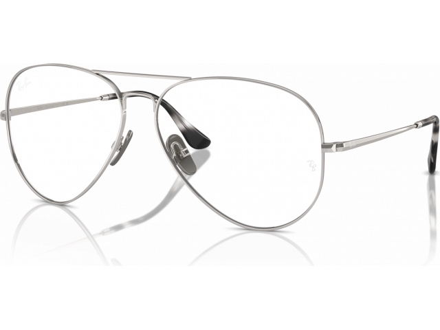 Ray-Ban AVIATOR TITANIUM RX8789 1002 Silver