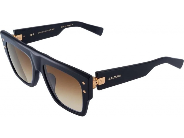 BALMAIN B-I NVY - GLD,  NAVY - GOLD, BROWN TO CLEAR GRADIENT