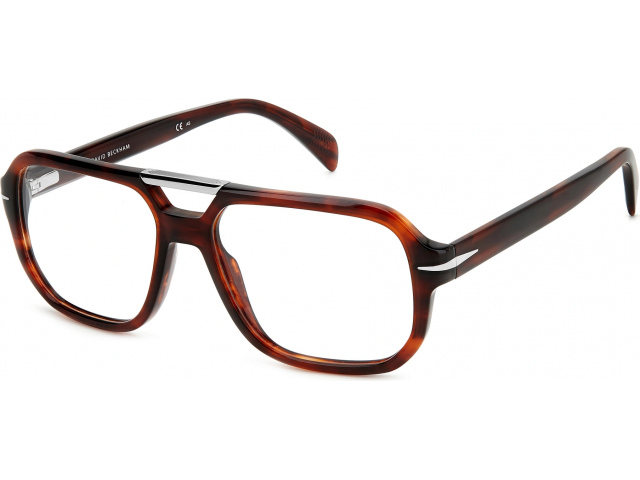 David Beckham DB 7108 6C5 Brown Horn Ruthenium