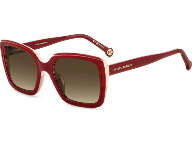 CAROLINA HERRERA HER 0143/G/S R9S Burgundy Beige