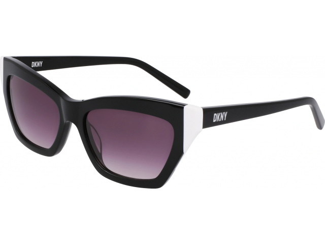 DKNY DK547S 001,  BLACK/WHITE, GREY