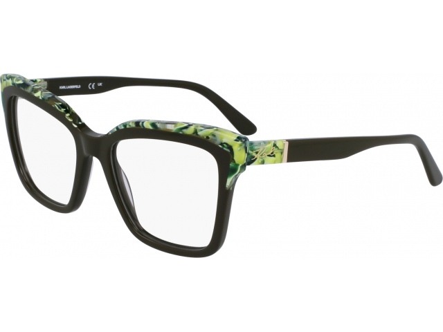 KARL LAGERFELD KL6130 309,  OLIVE GREEN/MARBLE, CLEAR