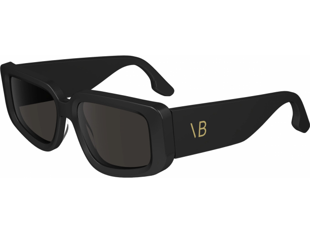 VICTORIA BECKHAM VB670S 001,  BLACK, SMOKE