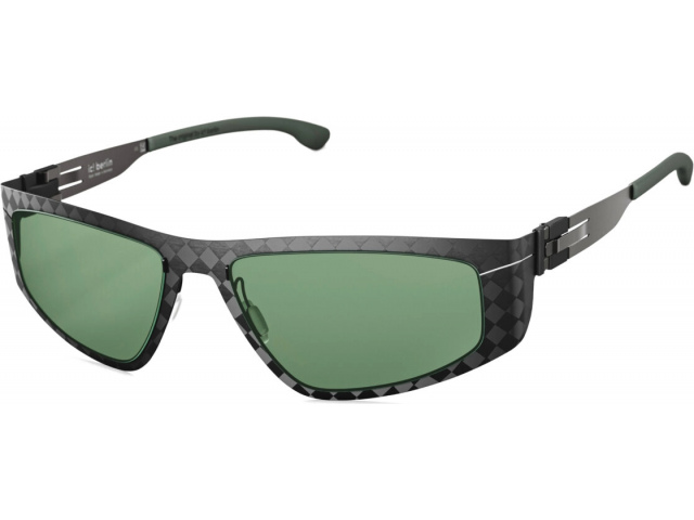 Ic! Berlin FLX S01 Median Night Graphite Dark-Green Green Polarized