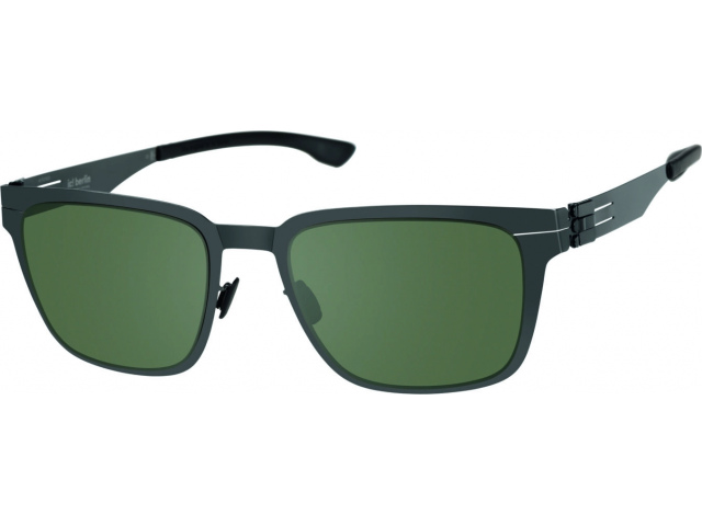 Ic! Berlin Tanner Gun-Metal Black Green Polarized Donnerstag