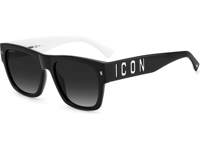 DSQUARED2 ICON 0004/S 80S BLCK WHTE