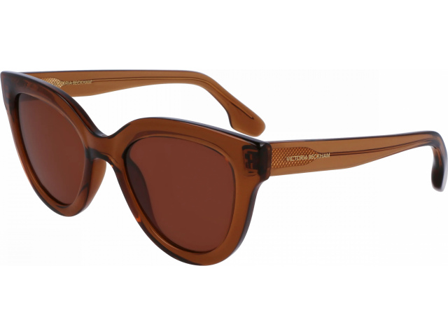 VICTORIA BECKHAM VB649S 240,  CARAMEL, BROWN