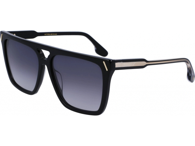 VICTORIA BECKHAM VB648S 001,  BLACK, GREY GRADIENT