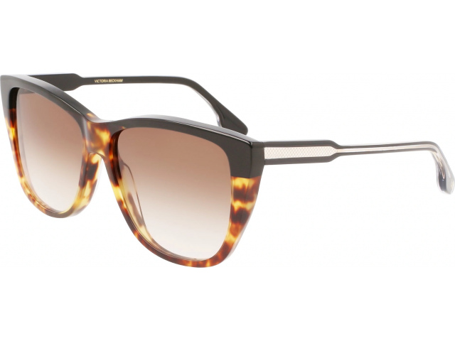 VICTORIA BECKHAM VB639S 5,  BLACK-TORTOISE, BROWN