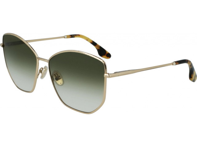 VICTORIA BECKHAM VB225S 700,  GOLD-KHAKI, GRADIENT KHAKI