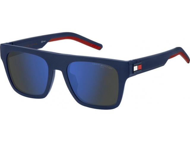 TOMMY HILFIGER TH 1976/S FLL,  MATTE BLUE, BLUE MULTILAYER HIGH CONTRAST