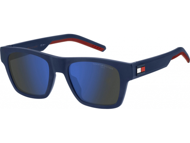 TOMMY HILFIGER TH 1975/S FLL,  MATTE BLUE, BLUE MULTILAYER HIGH CONTRAST