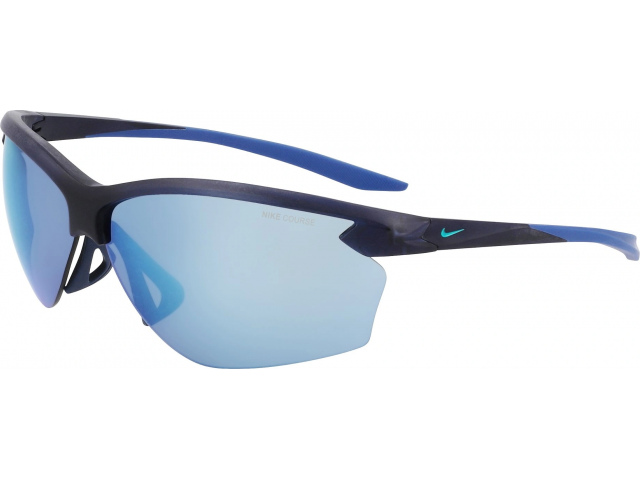 NIKE VICTORY E DV2144 451,  MATTE OBSIDIAN/BLUE MIRROR, COURSE TINT WITH SUPER BLUE MIRROR