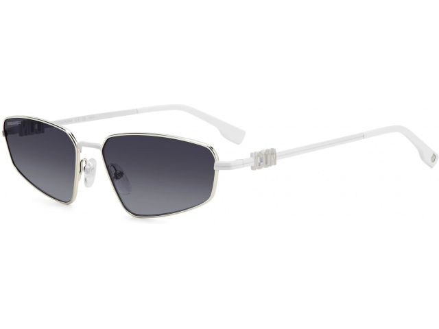 DSQUARED2 ICON 0015/S 85L Palladium White