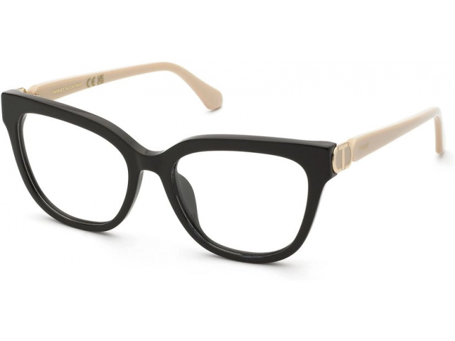 TWINSET VTW083 700K,  SHINY BLACK, CLEAR
