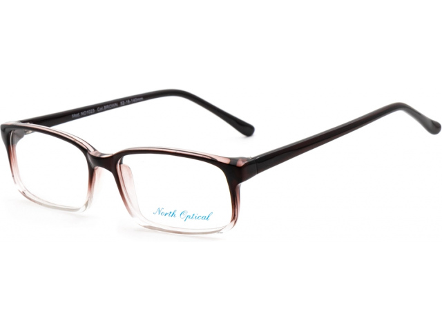 NORTH OPTICAL NO1023,  BROWN, CLEAR