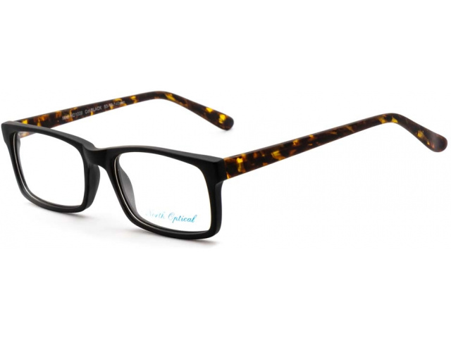 NORTH OPTICAL NO1009,  BLACK, CLEAR