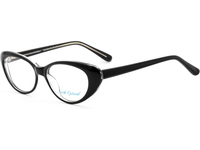 NORTH OPTICAL NO1001,  BLACK, CLEAR