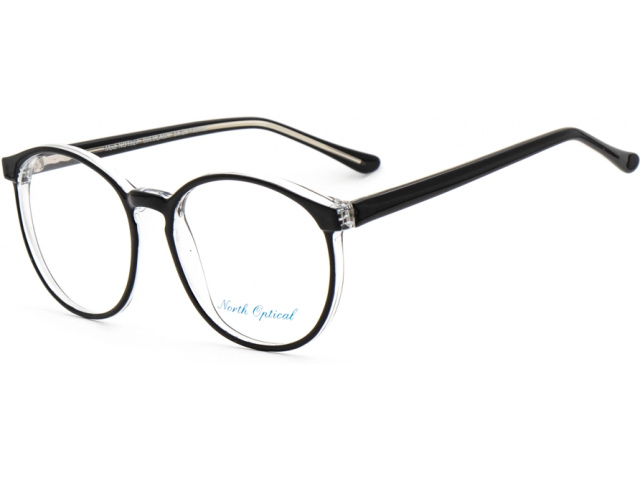 NORTH OPTICAL NO1027,  BLACK, CLEAR