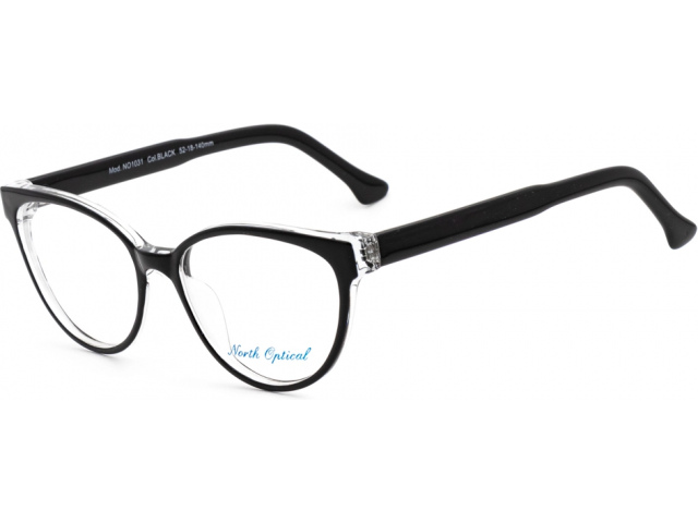 NORTH OPTICAL NO1031,  BLACK, CLEAR