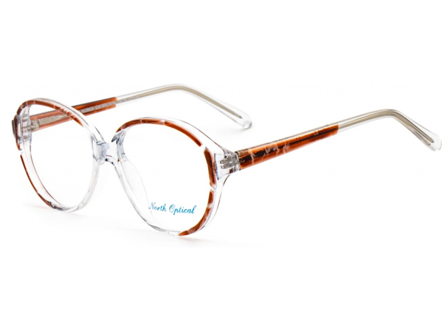 NORTH OPTICAL NOB03,  BROWN, CLEAR