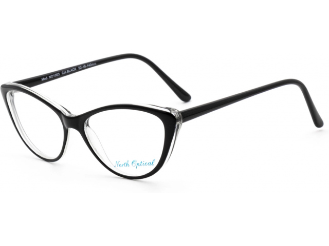 NORTH OPTICAL NO1003,  BLACK, CLEAR