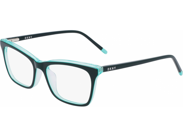 DKNY DK5046 340,  EMERALD / AQUA, CLEAR