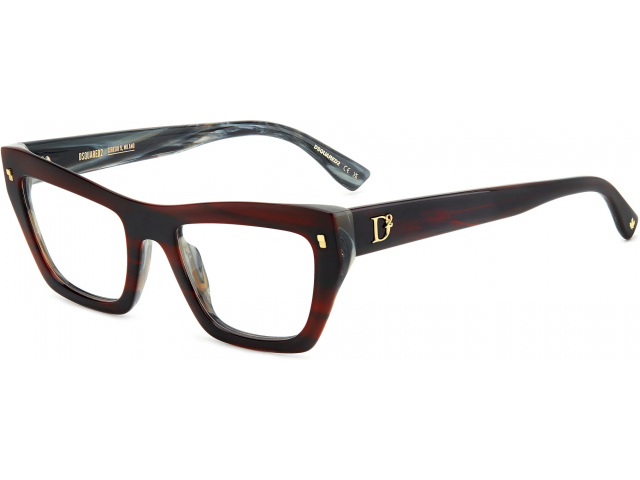 DSQUARED2 D2 0153 K4G Burgundy Horn