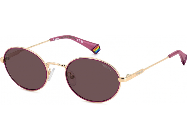POLAROID PLD 6228/S/X LTA Lilac Gold Copper