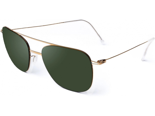 MONOGRAM MF003S GD/GD-GNT,  GOLD/GOLD, DARK GREEN