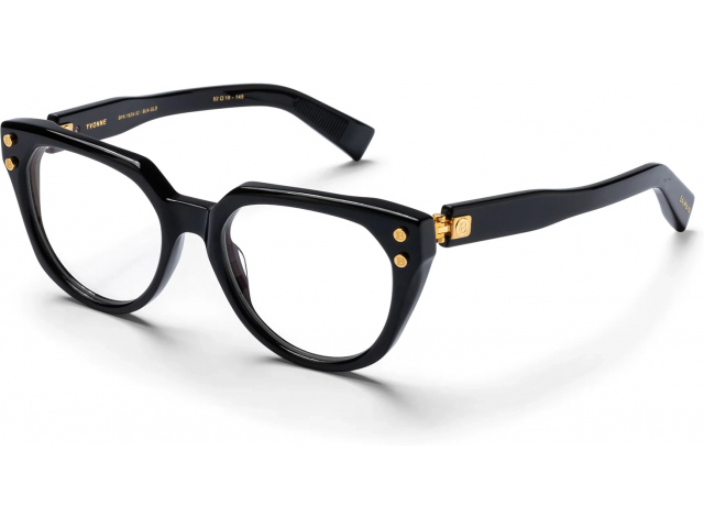 BALMAIN YVONNE BLK - GLD,  Black - 18k Gold, CLEAR