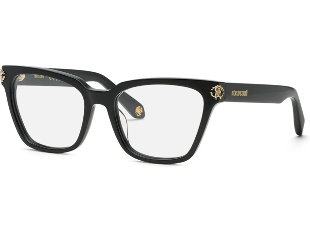 ROBERTO CAVALLI VRC073M 0700,  SHINY BLACK, CLEAR