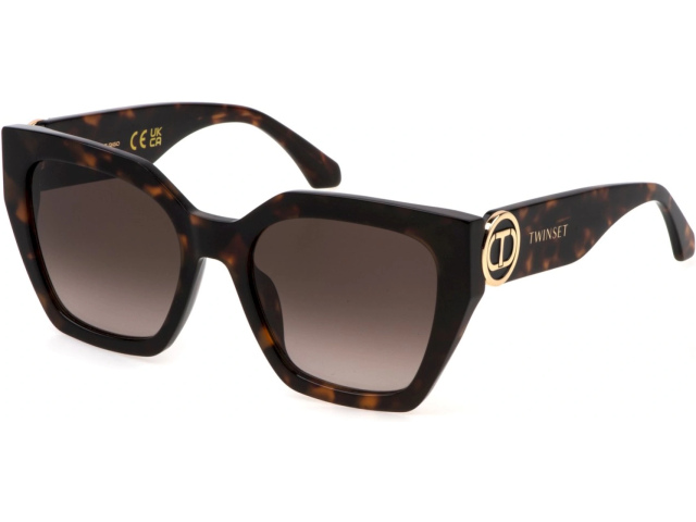 TWINSET STW058 04BL,  DARK HAVANA, BROWN GRADIENT BROWN