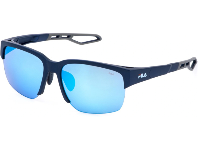 FILA SFIA06 7U4B,  MATT METALLIC BLUE, BROWN/MULTILAYER BLUE