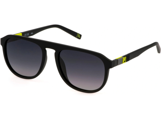 FILA SFI528 U28P,  MATT BLACK, SMOKE GRADIENT