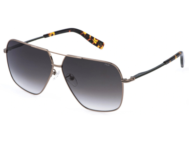 FILA SFIA10 08FF,  SHINY GREY GOLD, BROWN GRADIENT