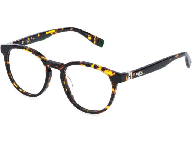 FILA VFI989 0Z62,  SHINY HAVANA SPOTTED YELLOW, CLEAR