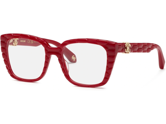 ROBERTO CAVALLI VRC106V 09EZ,  SHINY FULL RED, CLEAR