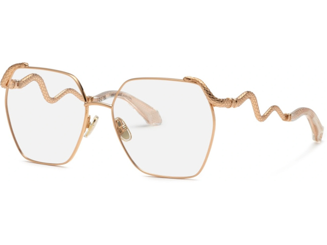ROBERTO CAVALLI VRC103 08FC,  SHINY COPPER GOLD, CLEAR