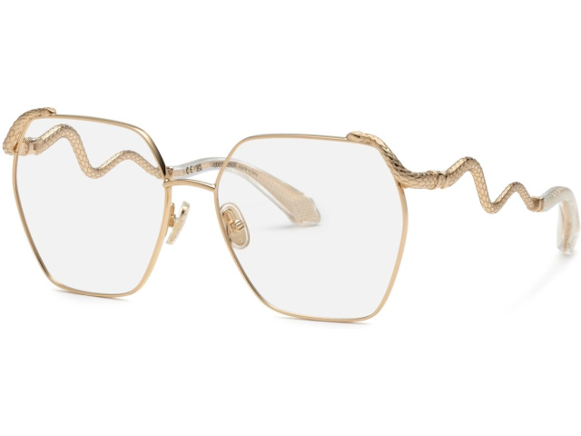 ROBERTO CAVALLI VRC103 0300,  SHINY TOTAL ROSE GOLD, CLEAR