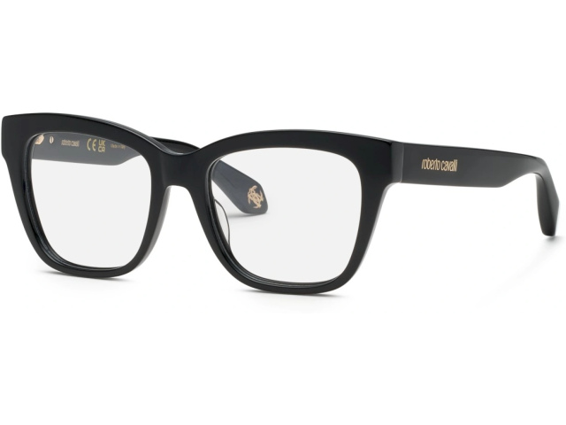 ROBERTO CAVALLI VRC116M 0700,  SHINY BLACK, CLEAR