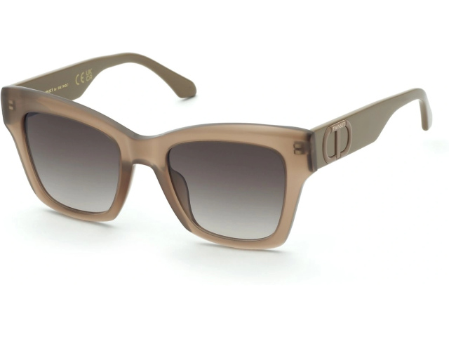 TWINSET STW099 0M79,  SHINY OPAL DOVE GREY, BROWN GRADIENT BROWN