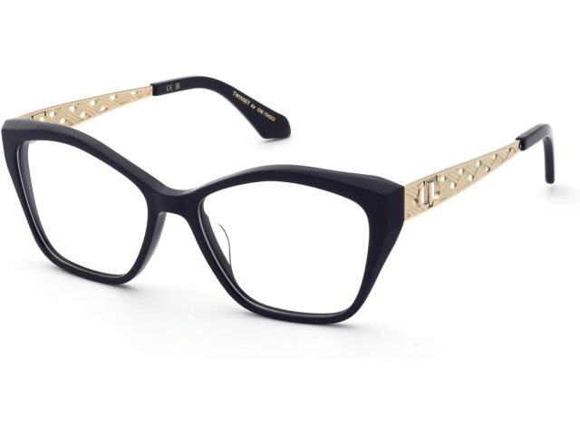 TWINSET VTW109 0700,  SHINY BLACK, CLEAR