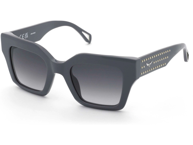 ZADIG and VOLTAIRE SZV457V 0GFS,  FULL GREY, SMOKE GRADIENT SMOKE