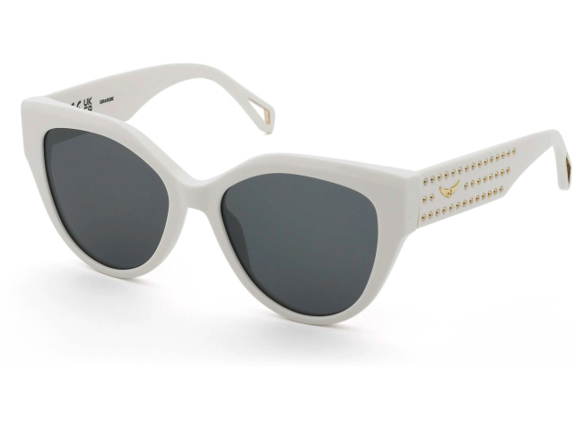 ZADIG and VOLTAIRE SZV458V 03GF,  SHINY FULL CREAM, SMOKE