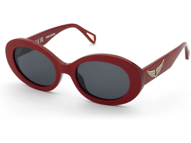 ZADIG and VOLTAIRE SZV460S 09LB, цвет SHINY FULL RED, SMOKE