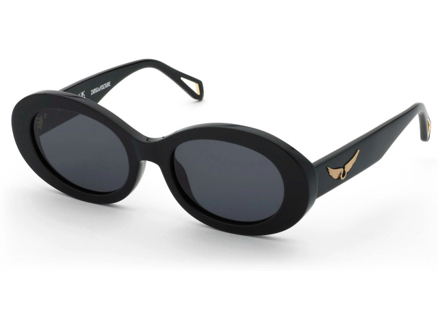 ZADIG and VOLTAIRE SZV460 0700, цвет SHINY BLACK, SMOKE