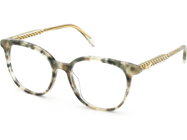 ZADIG and VOLTAIRE VZV438 092I, цвет SHINY GREEN HAVANA, CLEAR