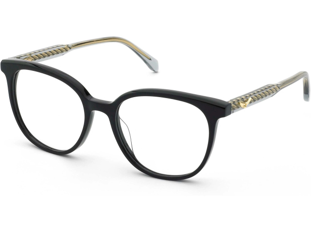 ZADIG and VOLTAIRE VZV438 0700, цвет SHINY BLACK, CLEAR