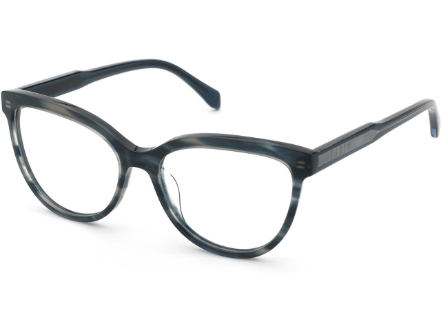 ZADIG and VOLTAIRE VZV440 093M,  STRIPED BLUE, CLEAR